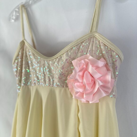 Cream Babydoll Lyrical Dress - Picture 4 of 7